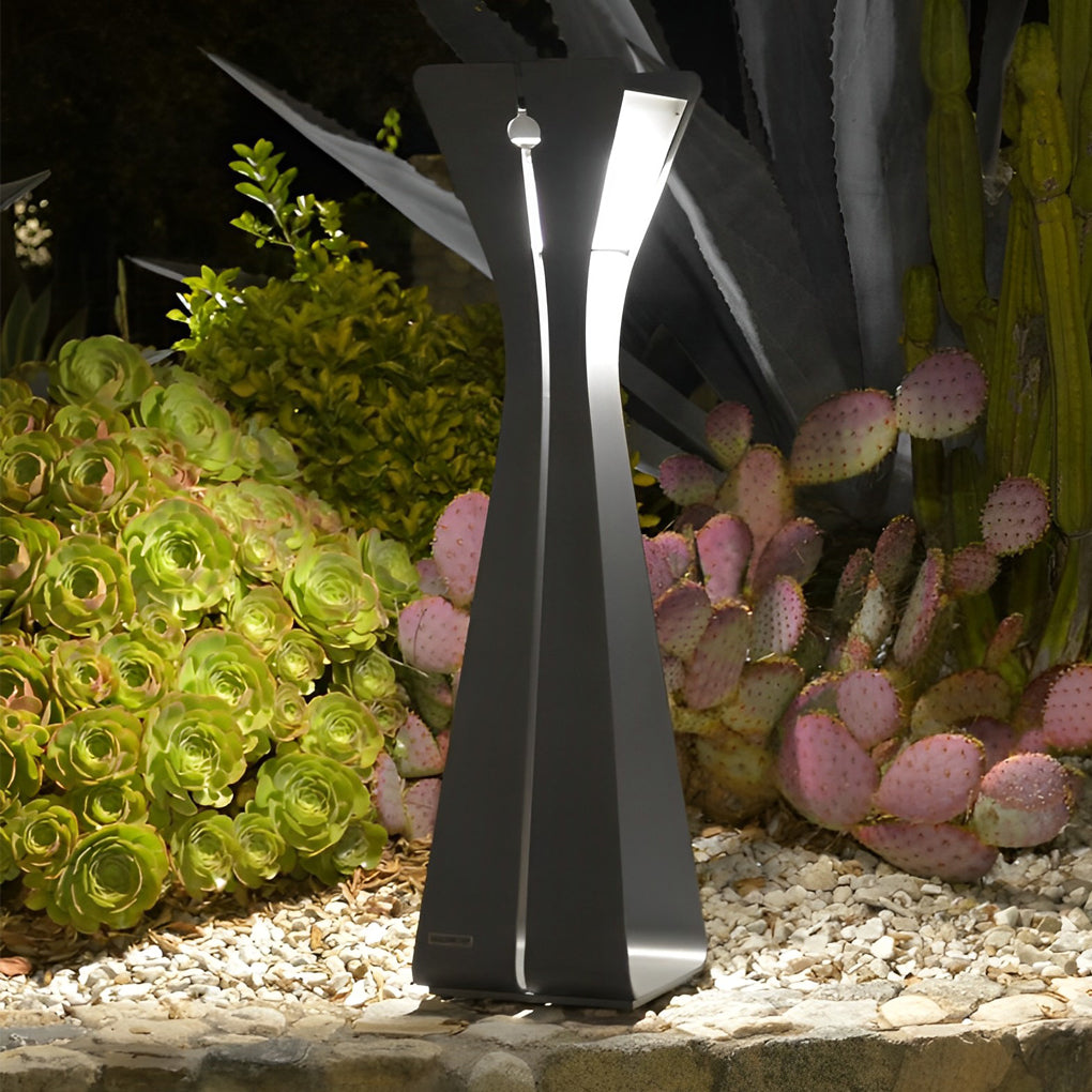Outdoor Floor Lamps for Porches Modern Metal Path Light