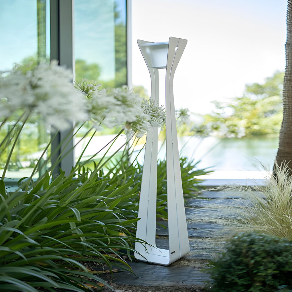 Outdoor Floor Lamps for Porches Modern Metal Path Light