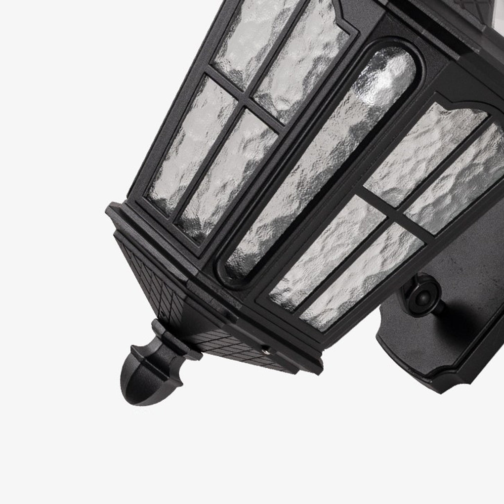 Outdoor Front Porch Lights Vintage LED Aluminum Solar Light