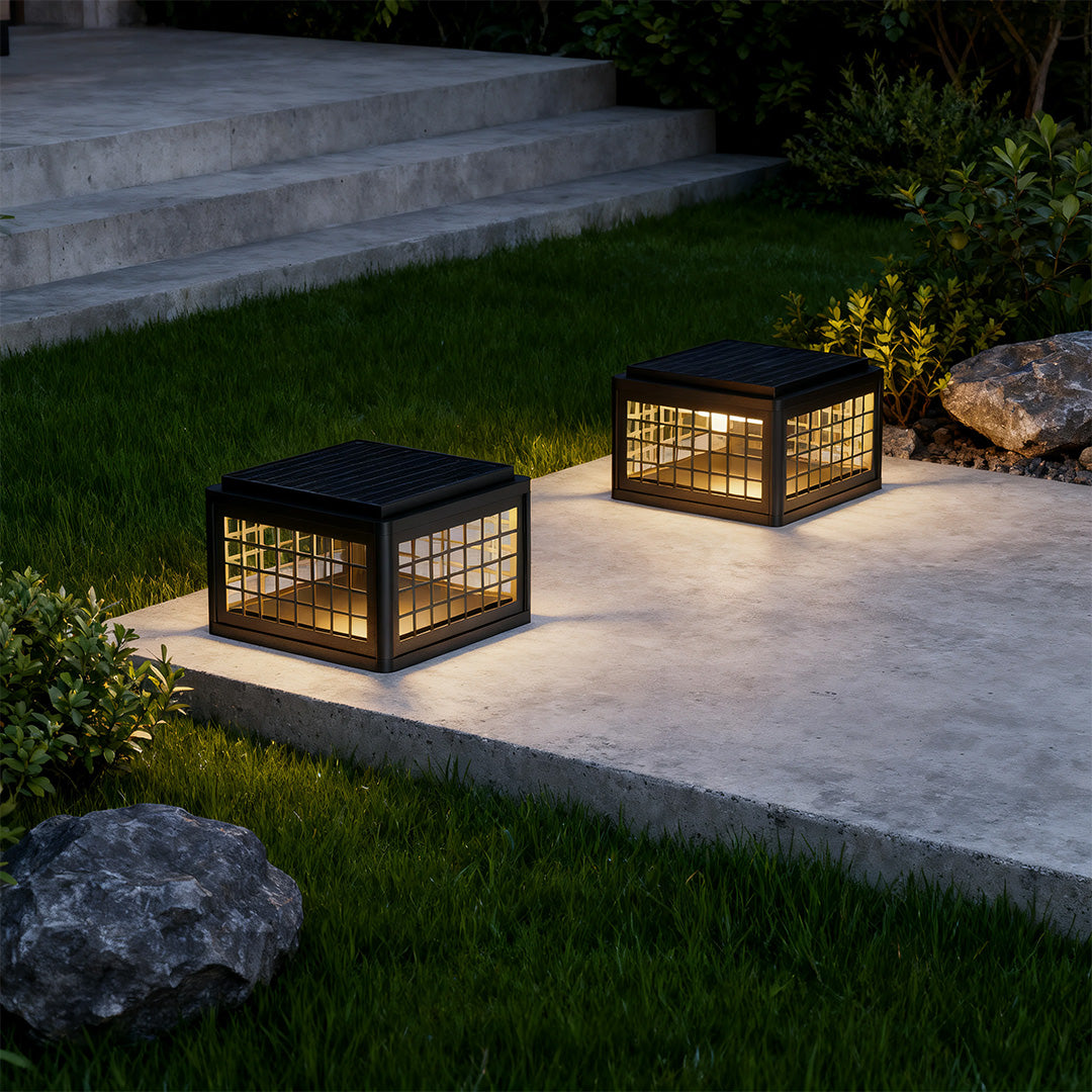 Decorative Pillar Lights Waterproof Outdoor Garden Post Light