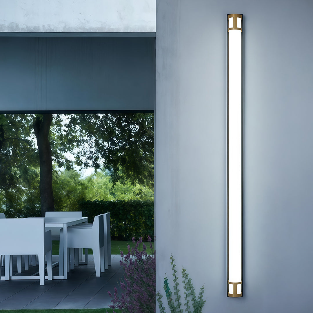 Outdoor LED Wall Sconce Lighting Linear Ambience Lamp