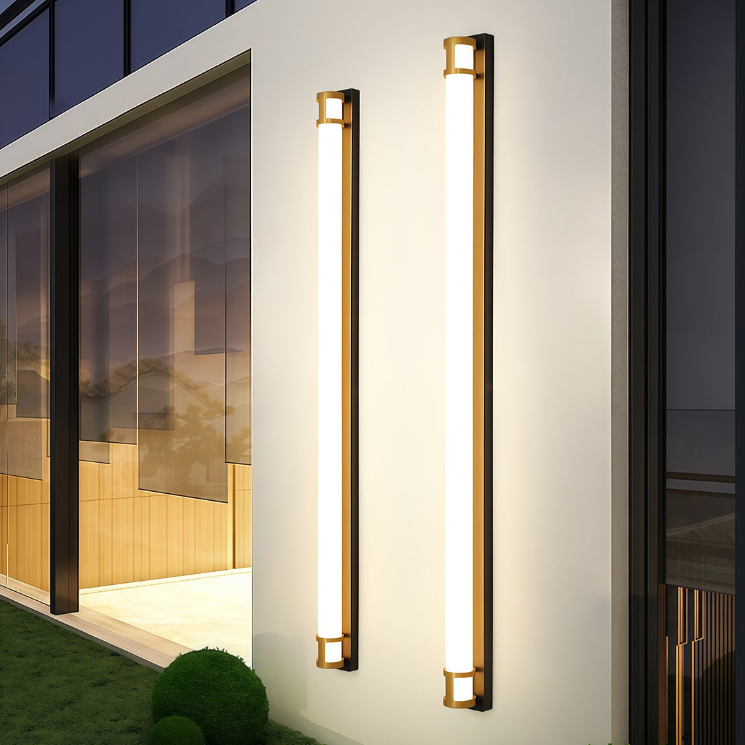 Outdoor LED Wall Sconce Lighting Linear Ambience Lamp