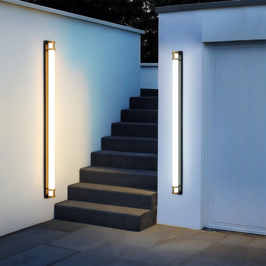 Outdoor LED Wall Sconce Lighting Linear Ambience Lamp