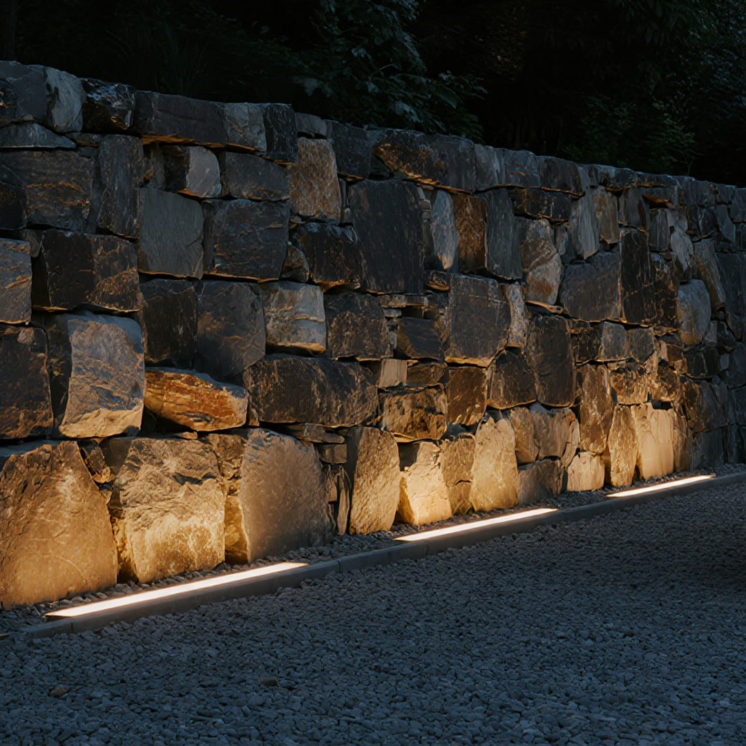 LED Strip Lights on Wall Outdoor Waterproof Lights