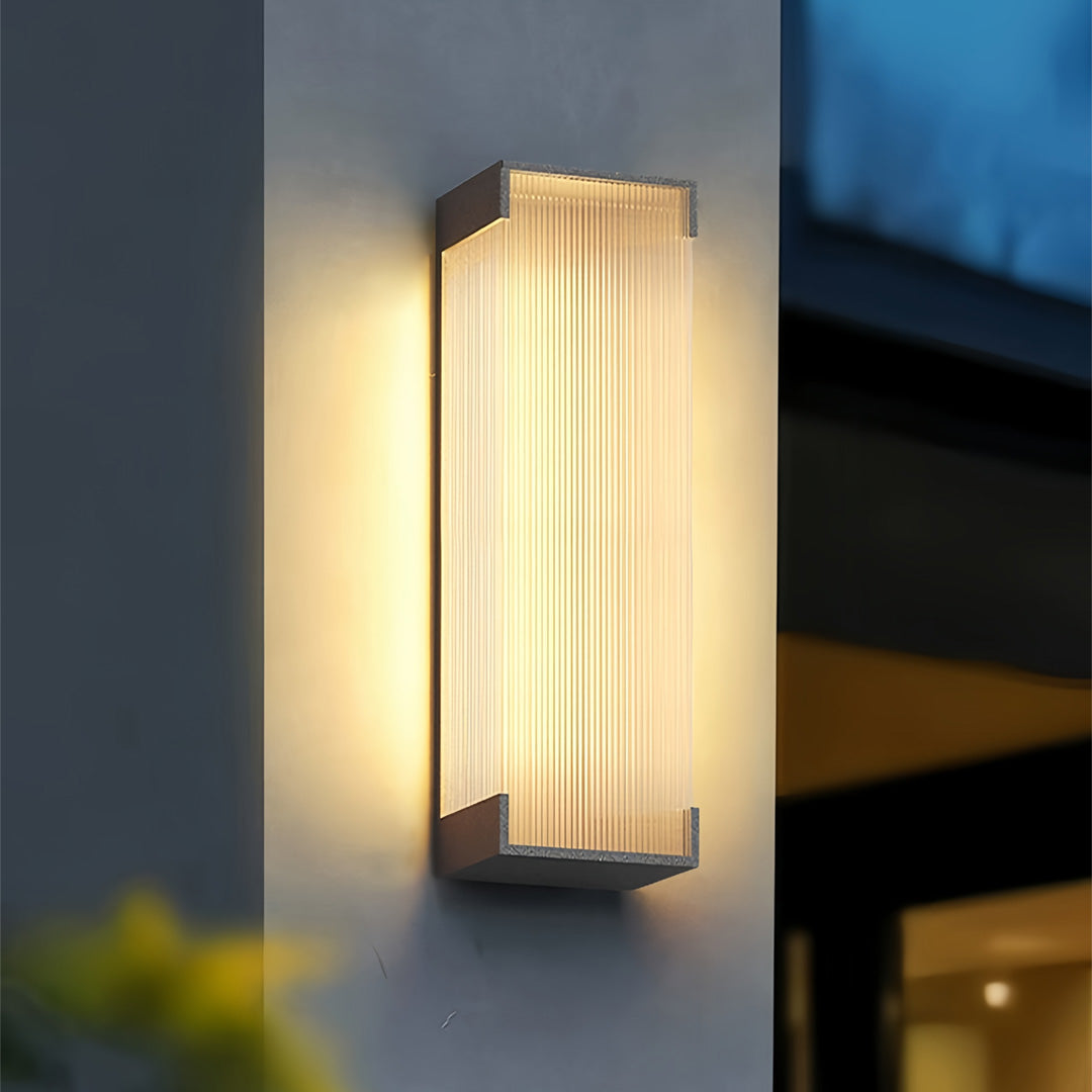 Outdoor Lighting Fixtures Wall Mounted Modern Waterproof Lamp