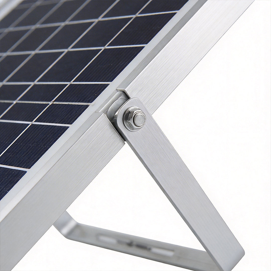 Outdoor Linear Wall Light Waterproof Black Modern Solar Ligh