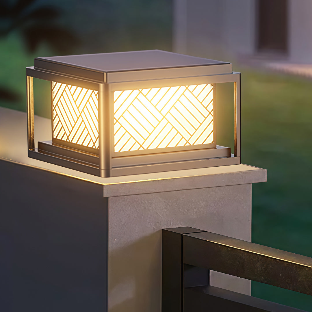 Outdoor LED Pillar Lights Waterproof Courtyard Lamp