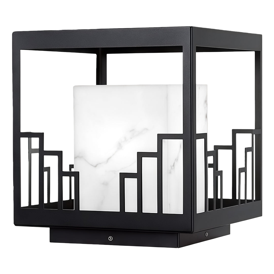 Outdoor Pillar Light Minimalist Waterproof Metal Light