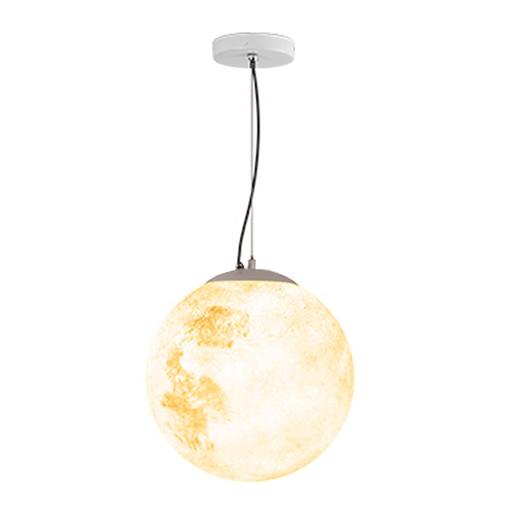 Outdoor Moon Lamp Spherical Resin Landscape Decorative Light