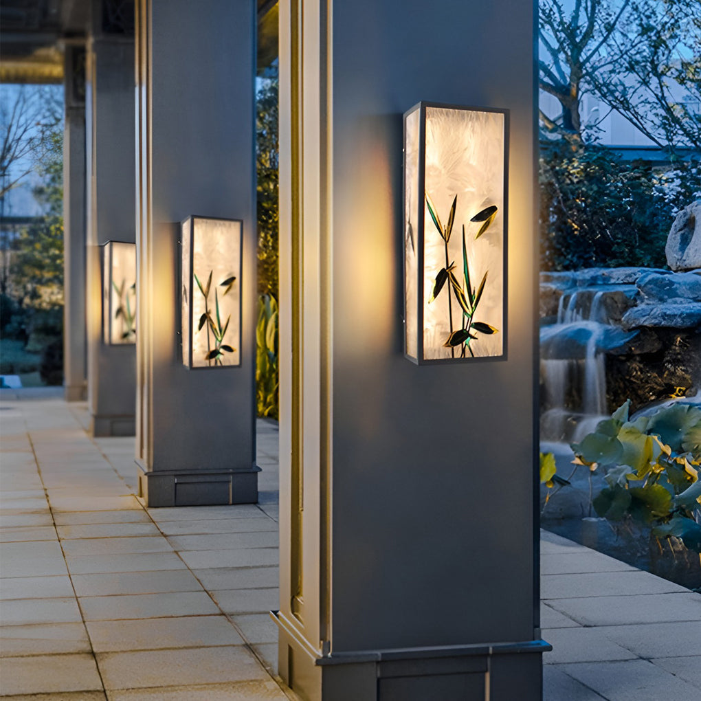 Outdoor Retaining Wall Lights Retro LED Waterproof Light
