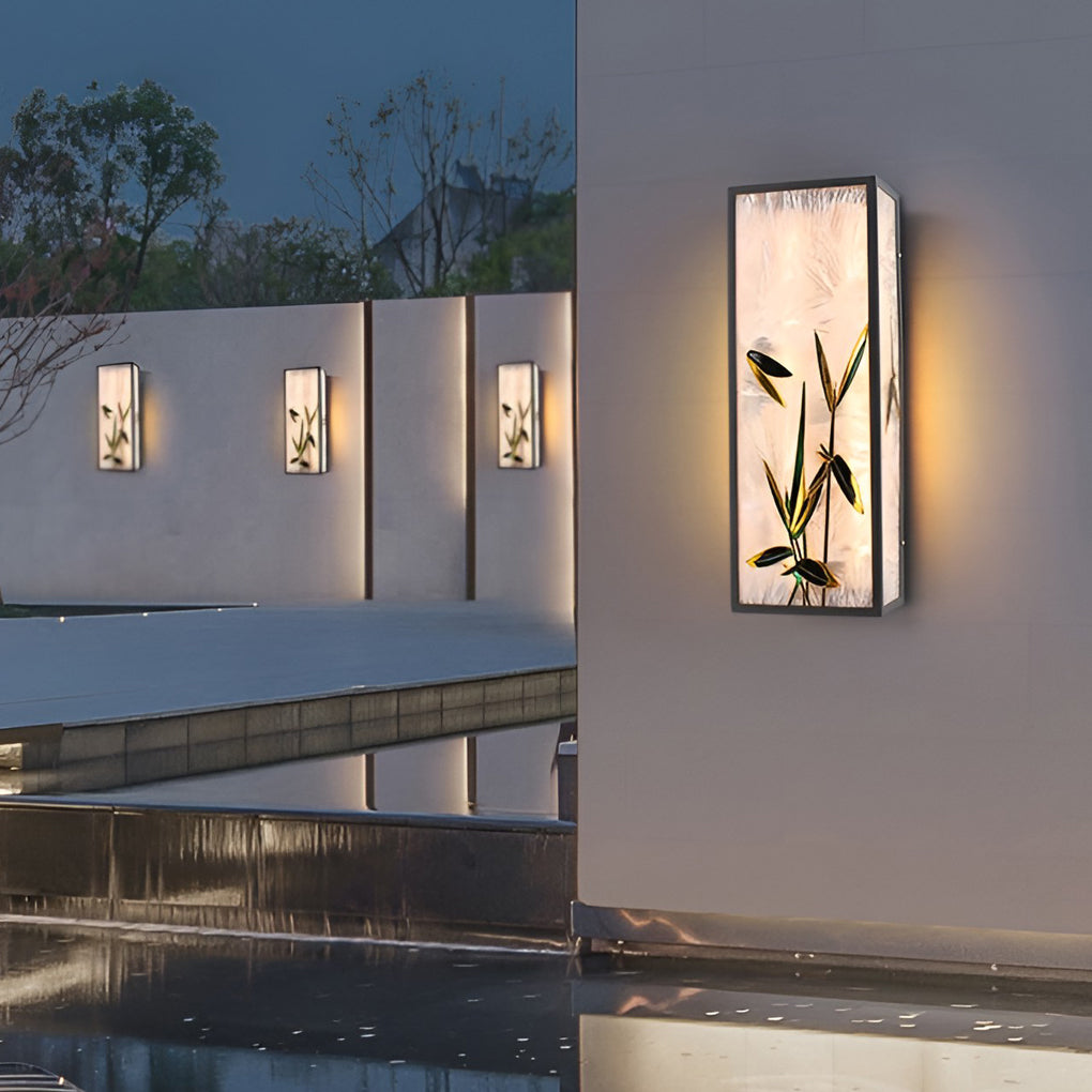 Outdoor Retaining Wall Lights Retro LED Waterproof Light
