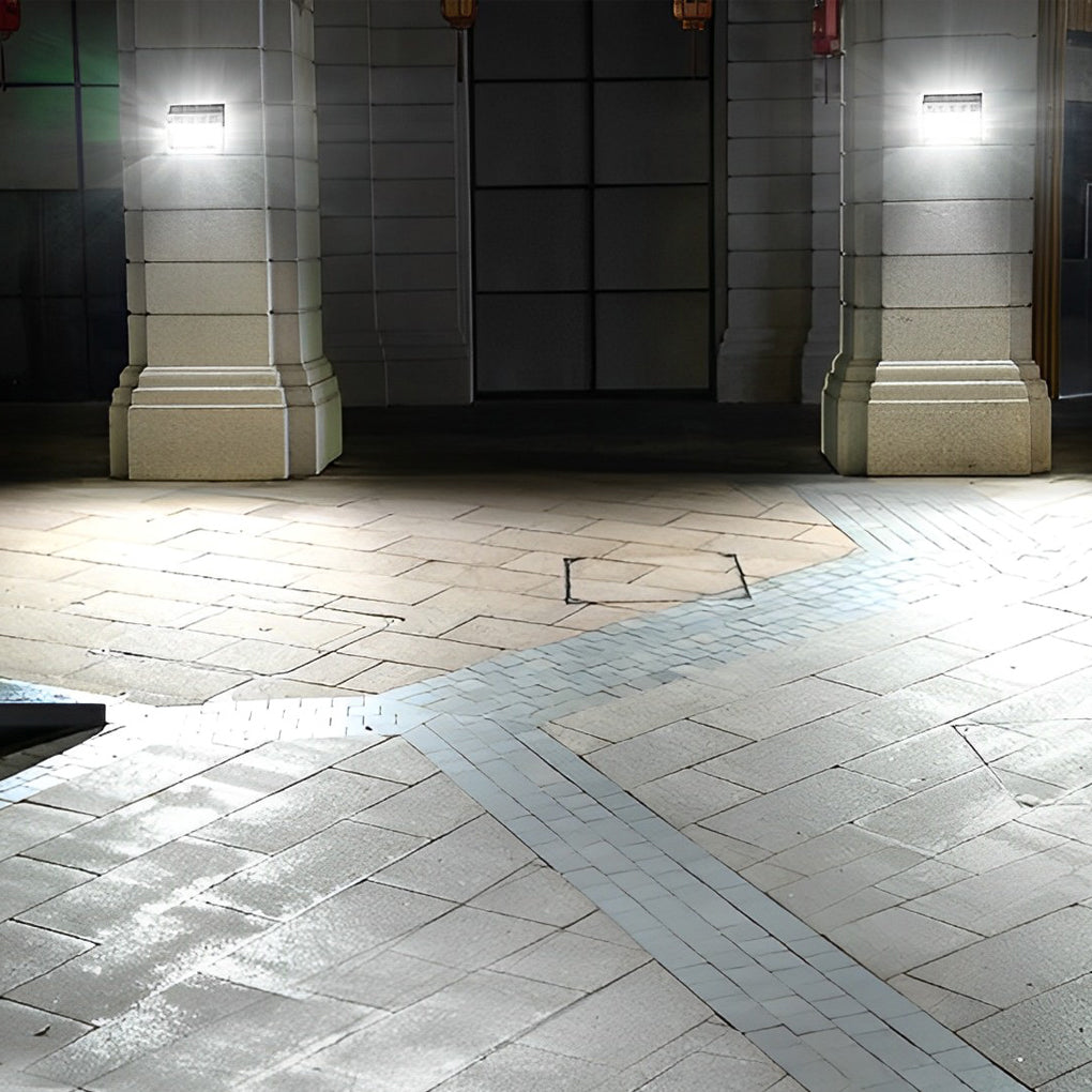 Outdoor Solar Wall Light with Motion Sensor Waterproof LED Light