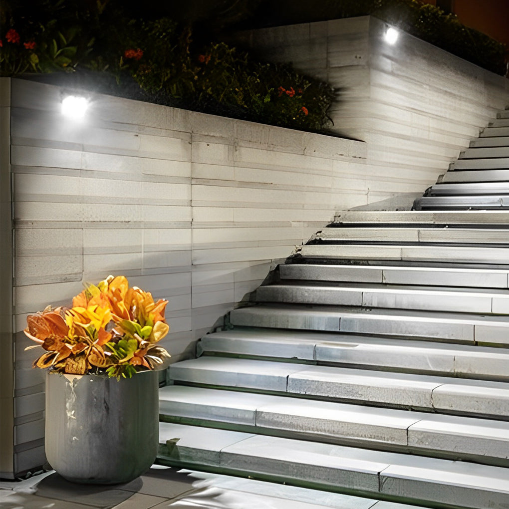 Outdoor Solar Wall Light with Motion Sensor Waterproof LED Light