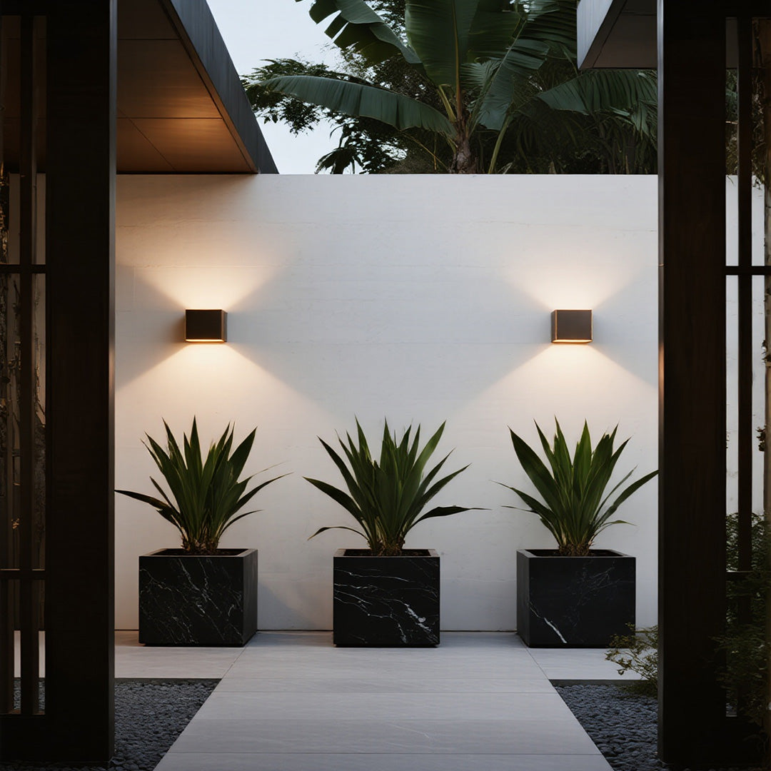 Outdoor Up Down Wall Light LED Waterproof Minimalist Style Light