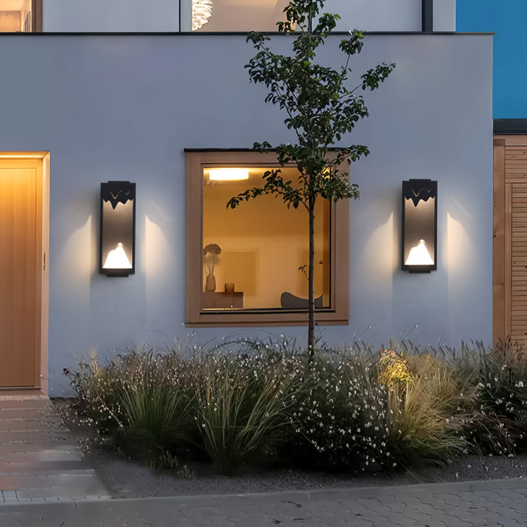 Outdoor Wall Lighting Ideas Waterproof Decorative Lamp
