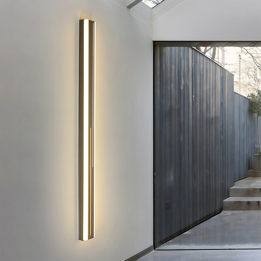 Outdoor Wall Mount Lightin Modern Waterproof Linear Light