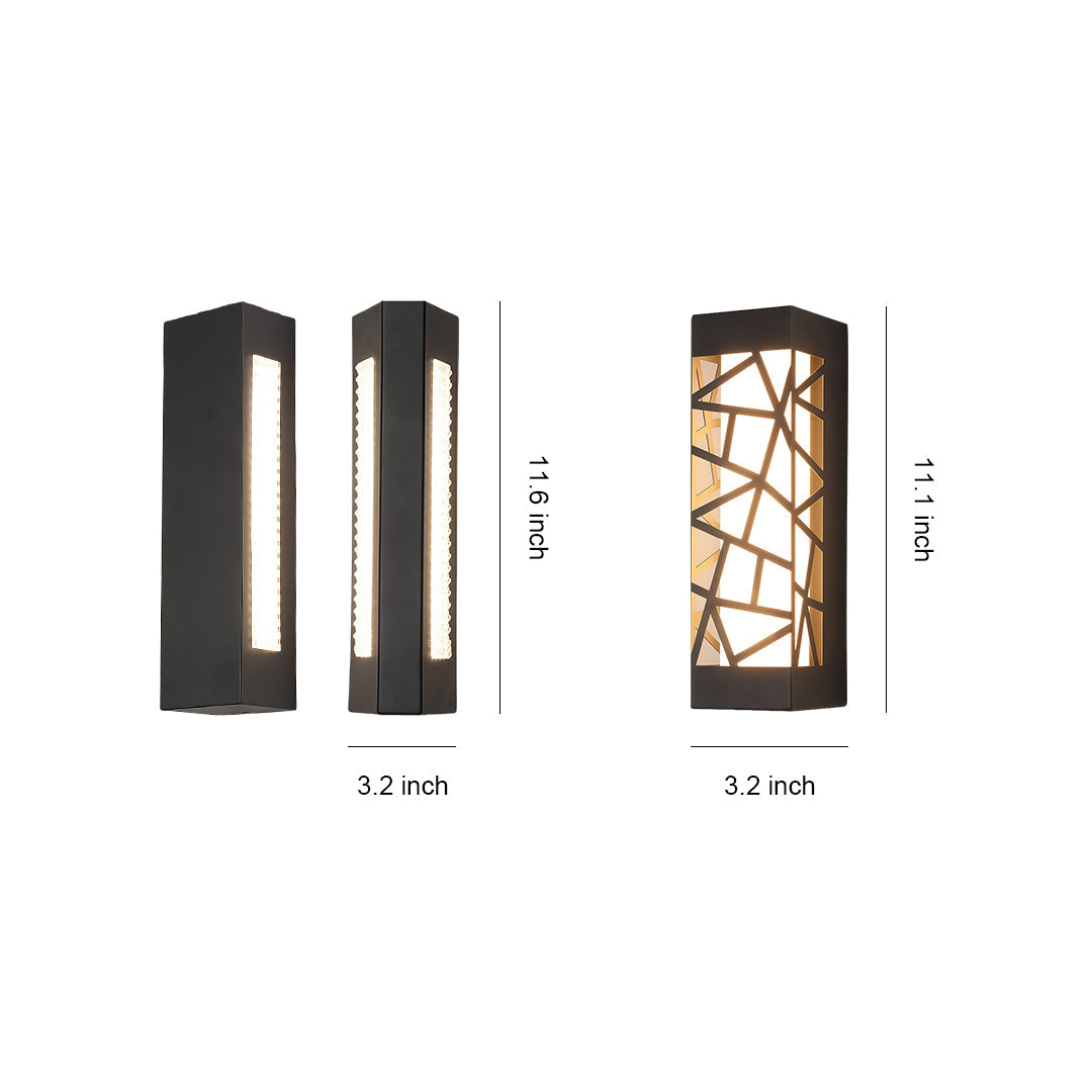 Outdoor Wall Mount Lights Simple LED Waterproof Lamp