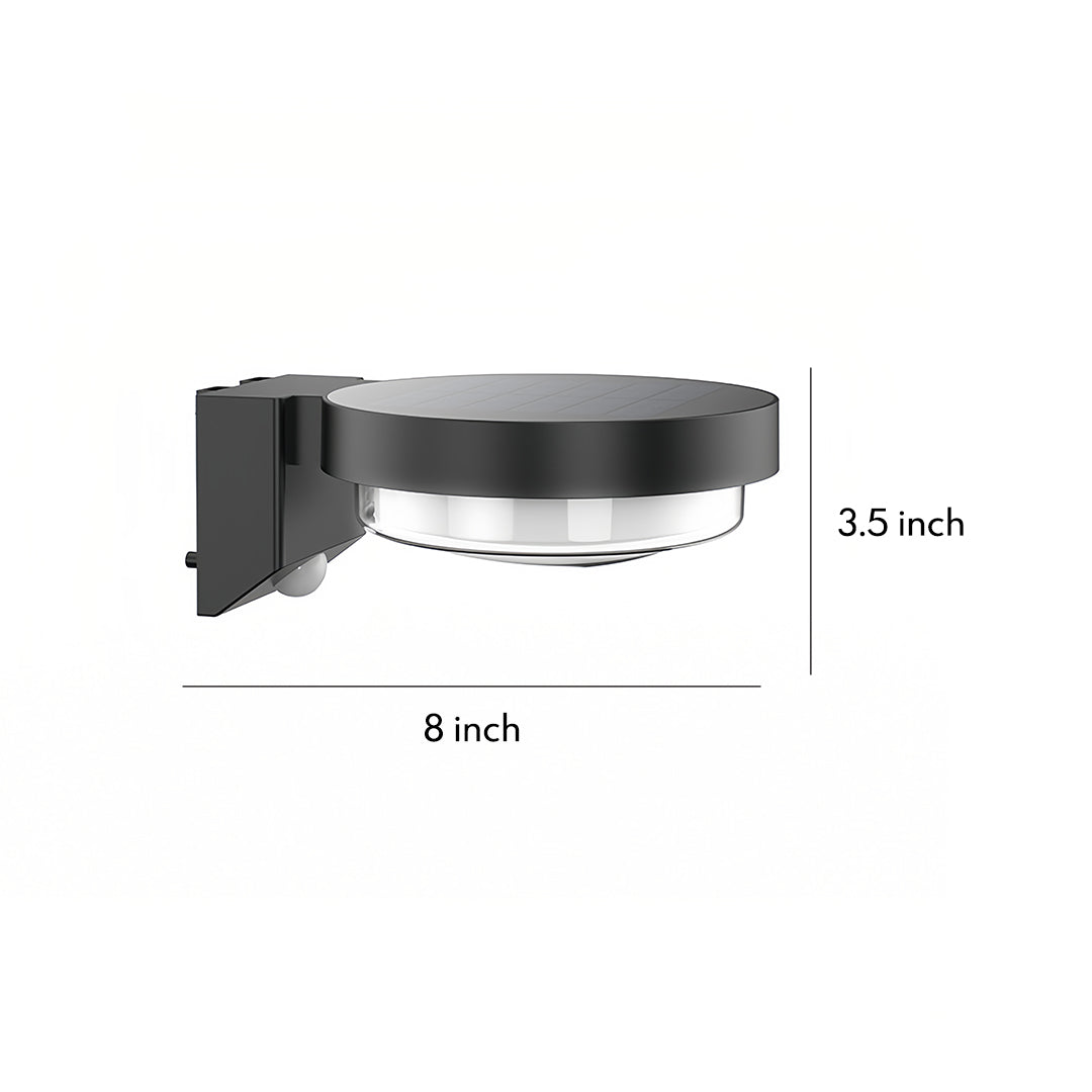 Outdoor Solar Lights Wall Mounted LED Motion Sensor Light 2 PCS
