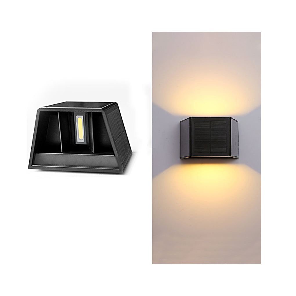 Outdoor Wall Sconce up and down Lighting Solar Light