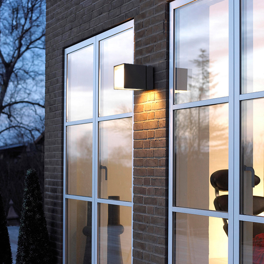 Outdoor Wall Up Lighting Waterproof Modern Creative Lamp
