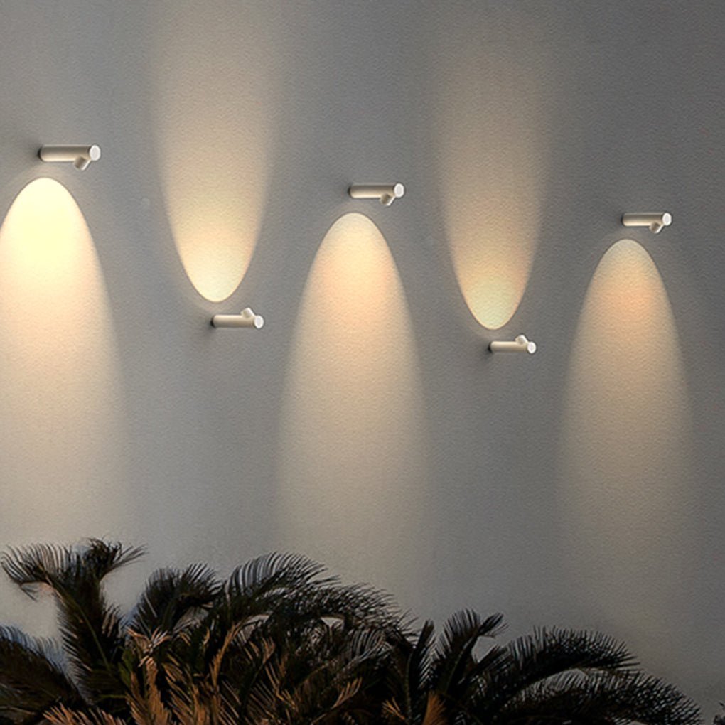 Outside Wall Spot Lights Modern Tubular LED Aluminum Alloy Light