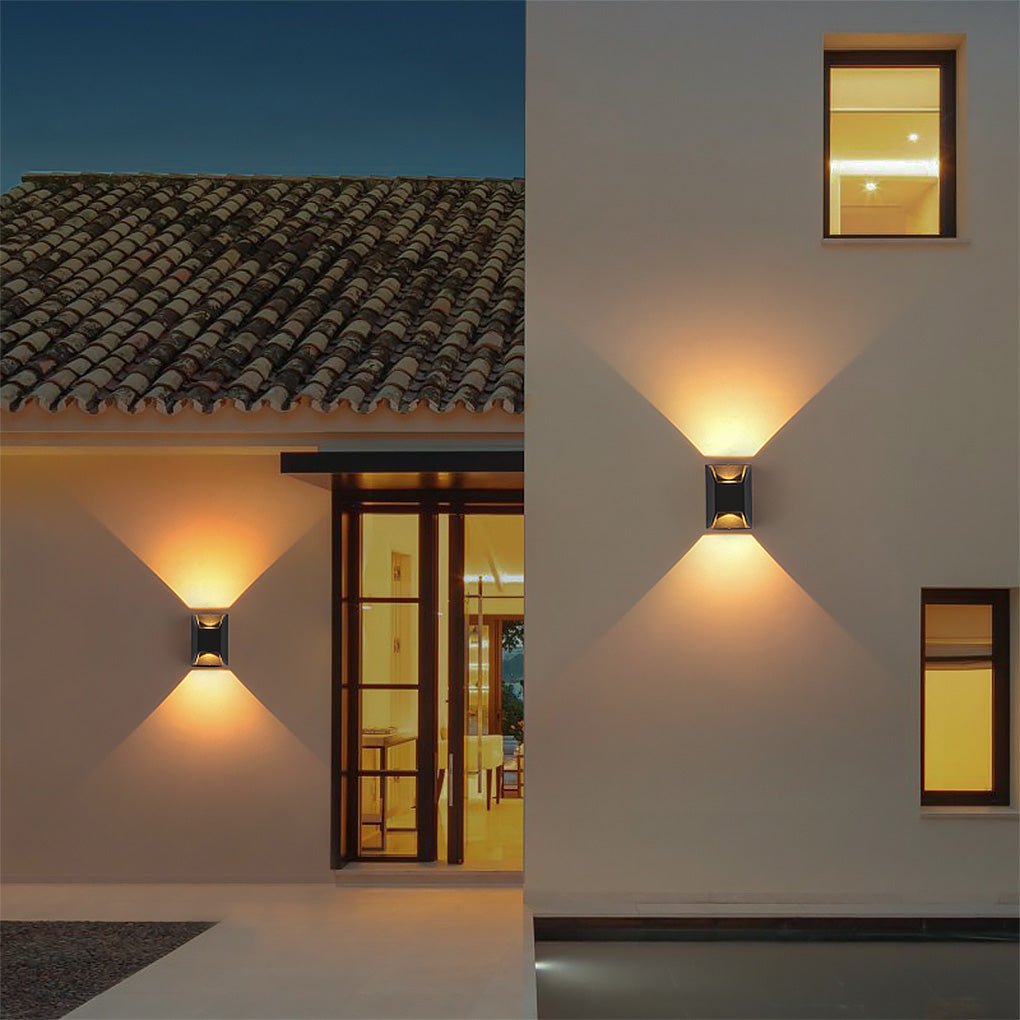 Up and Down Exterior Lights Modern LED Wall Washer Light