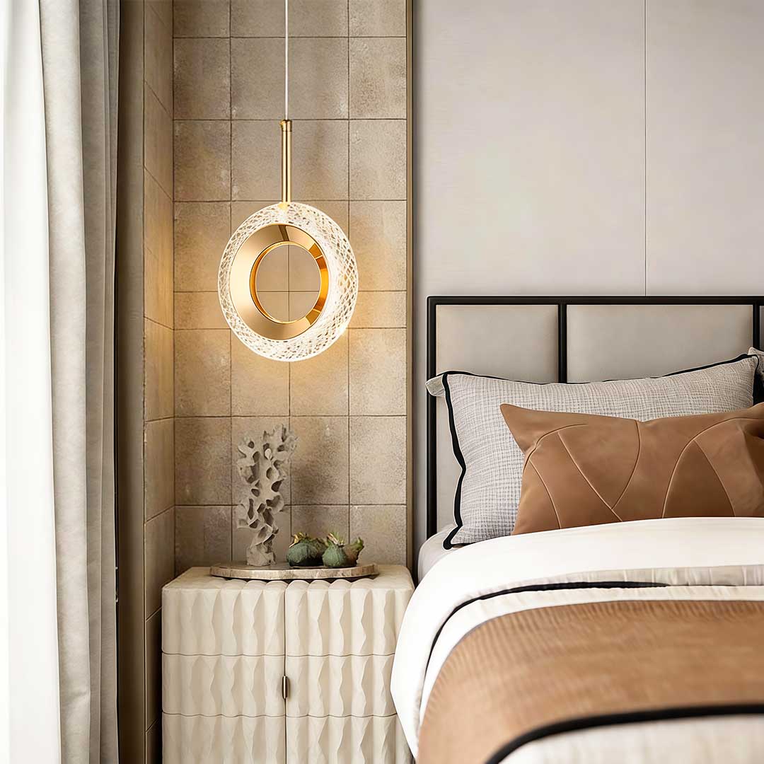Unique Pendant Light Minimalist LED Modern Metal Ceiling Light