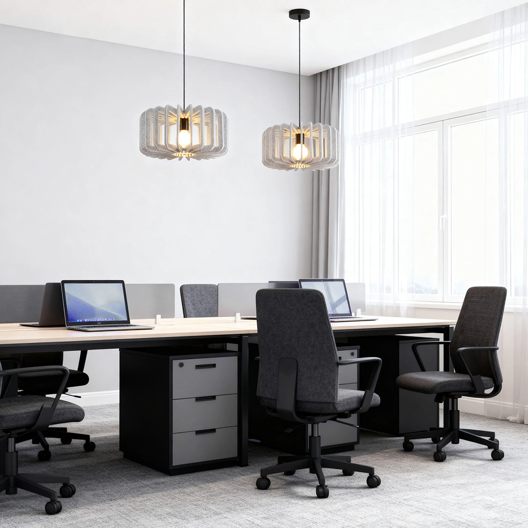 Nordic Pendant Lights Acoustic Felt Adjustable Ceiling Lights