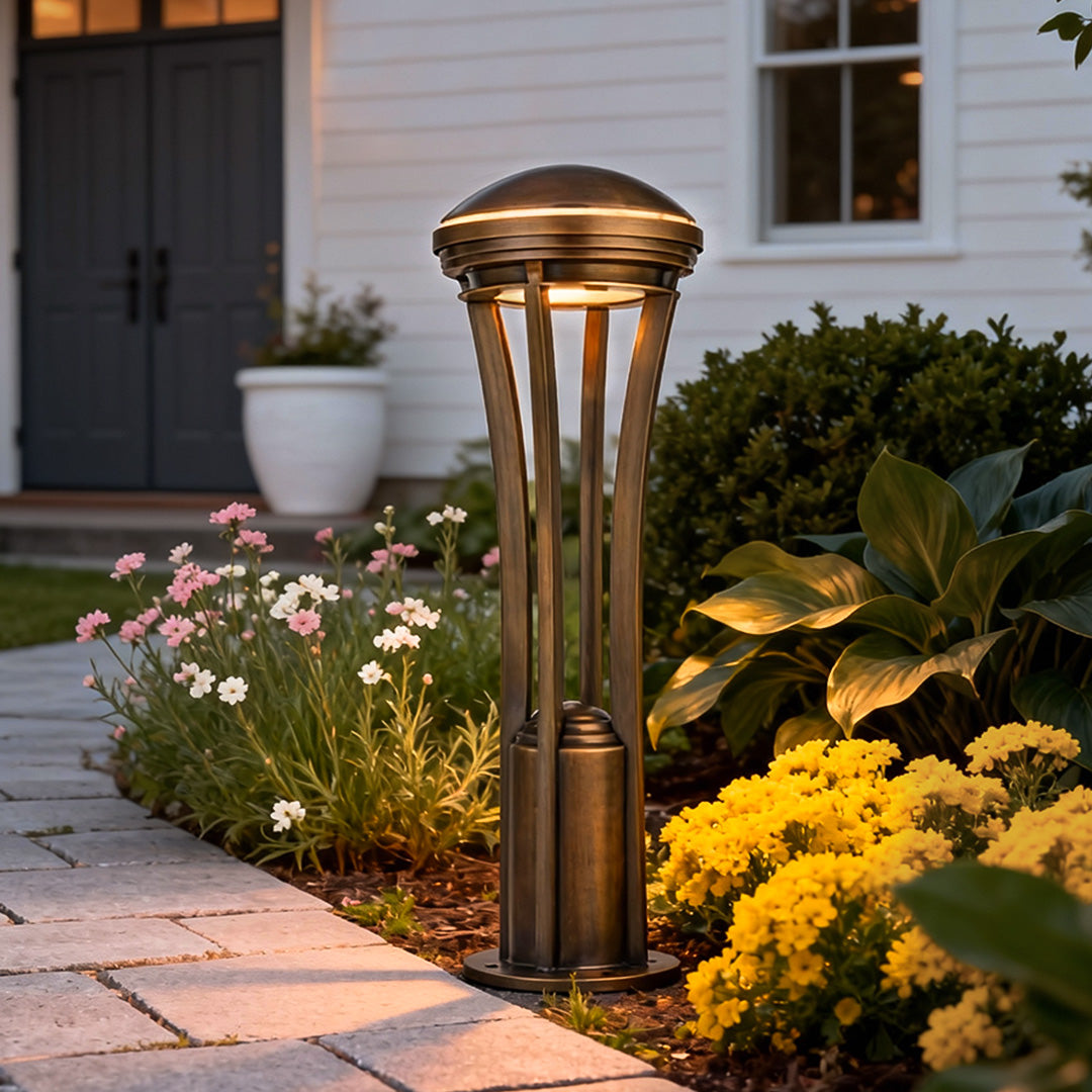 Path Light Stakes Outdoor Waterproof Antique Copper Light