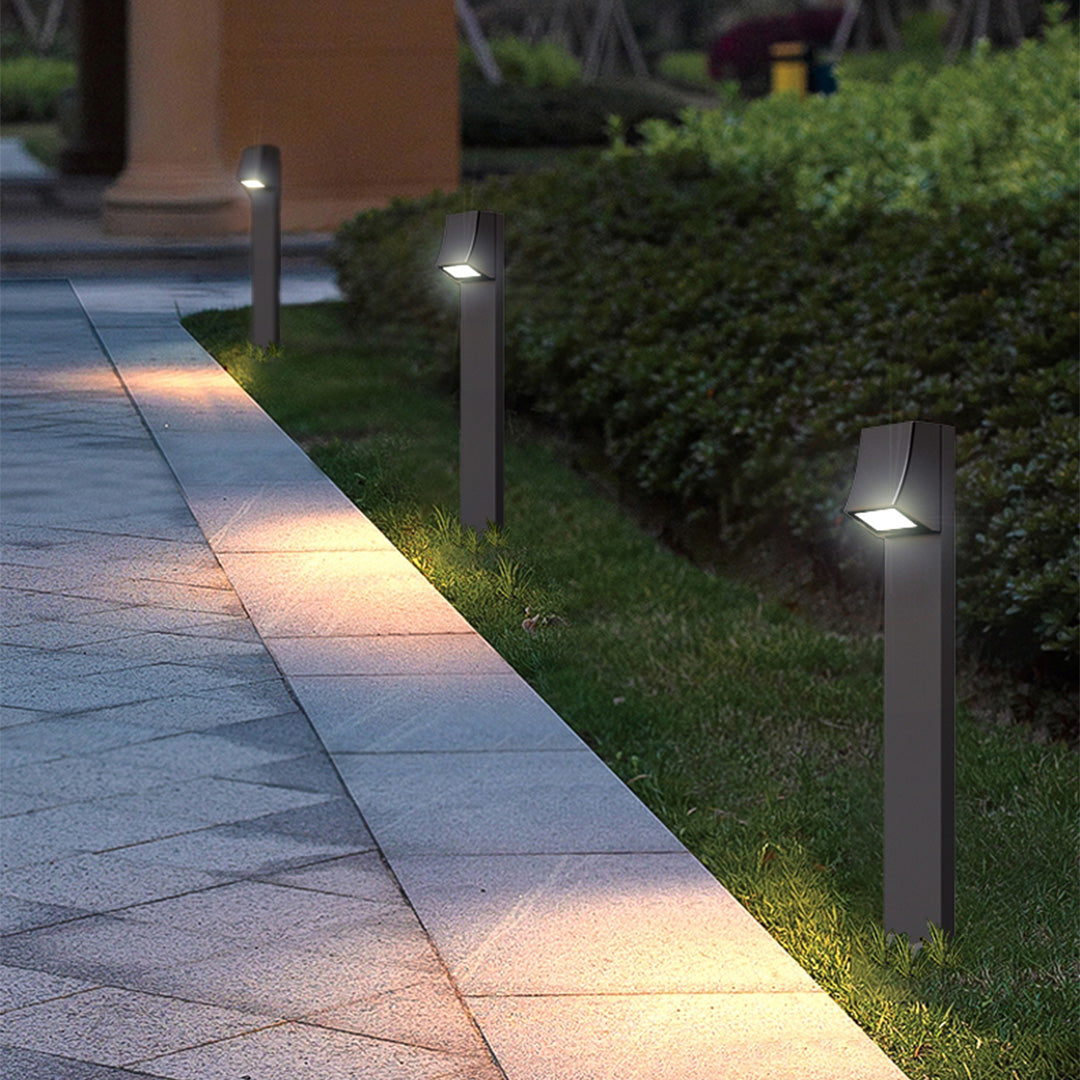 LED Outdoor Lighting Bollards Minimalist Nordic Pathway Lighting