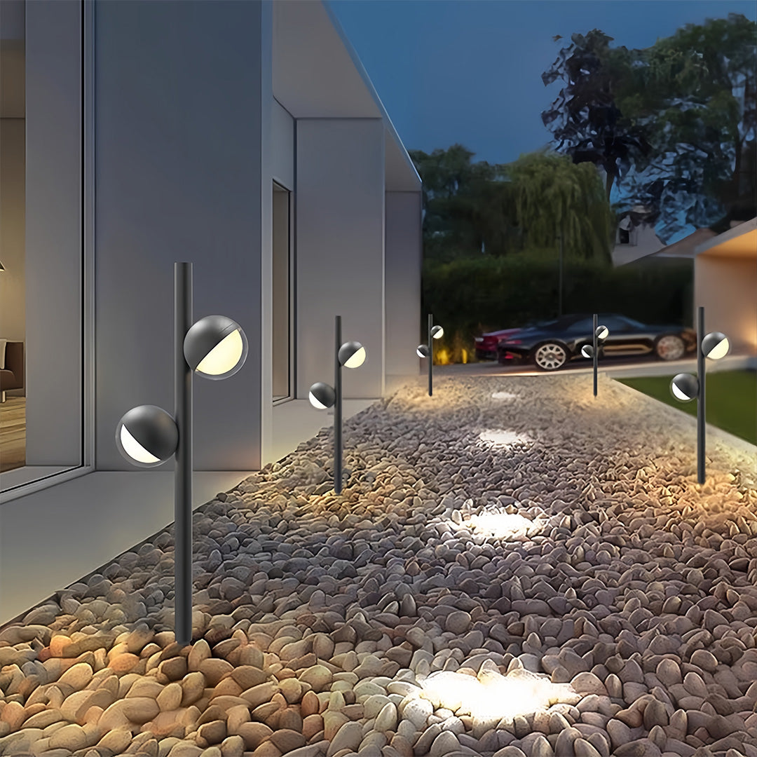 Pathway Landscape Lighting Modern Minimalist Black Light