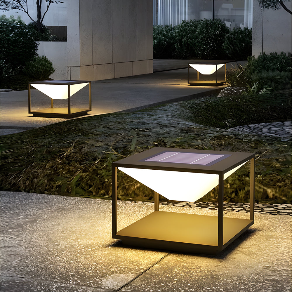 Square Pillar Light Stainless Steel Waterproof