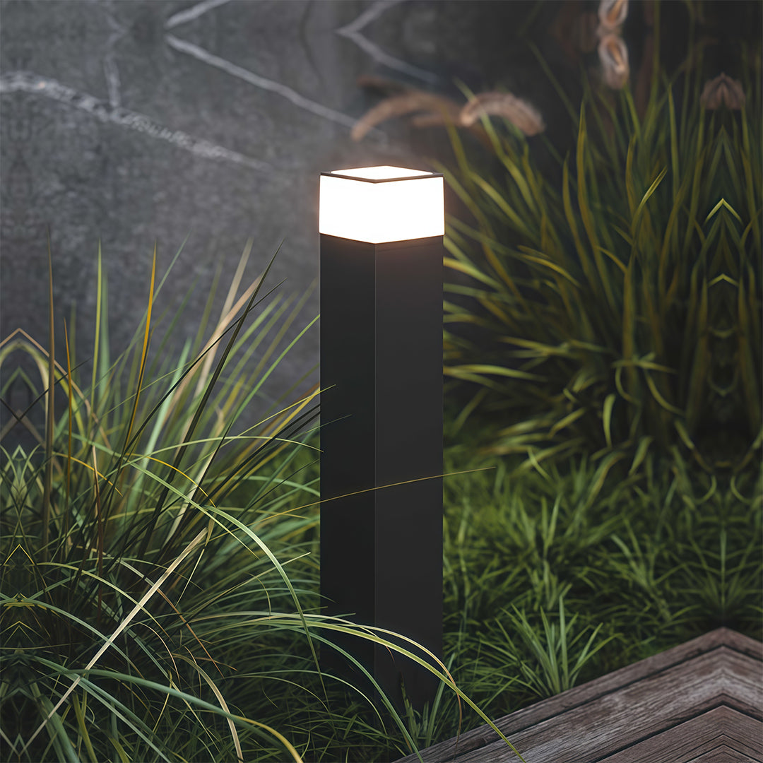 Pathway Yard Lights Modern Square Ambient Outdoor Landscape Light