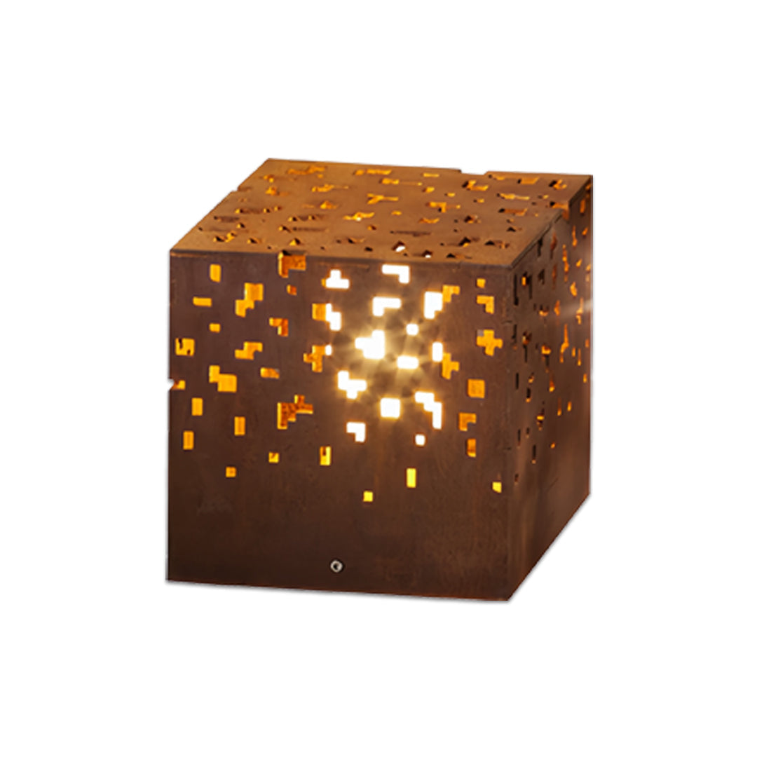 Black Outdoor Lantern Lights Waterproof Decorative Lamp