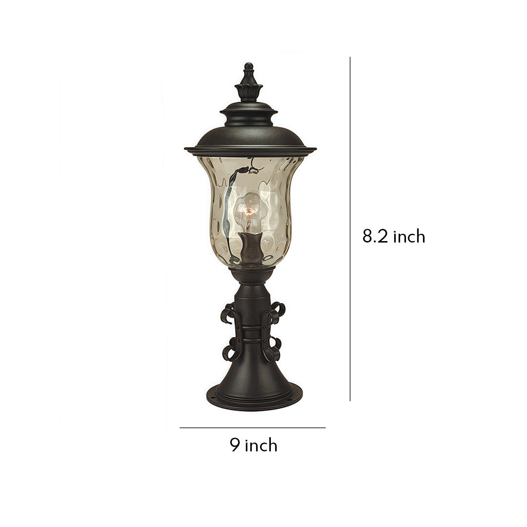 Pillar Gate Lights Outdoor Waterproof European Style Classic Lamp