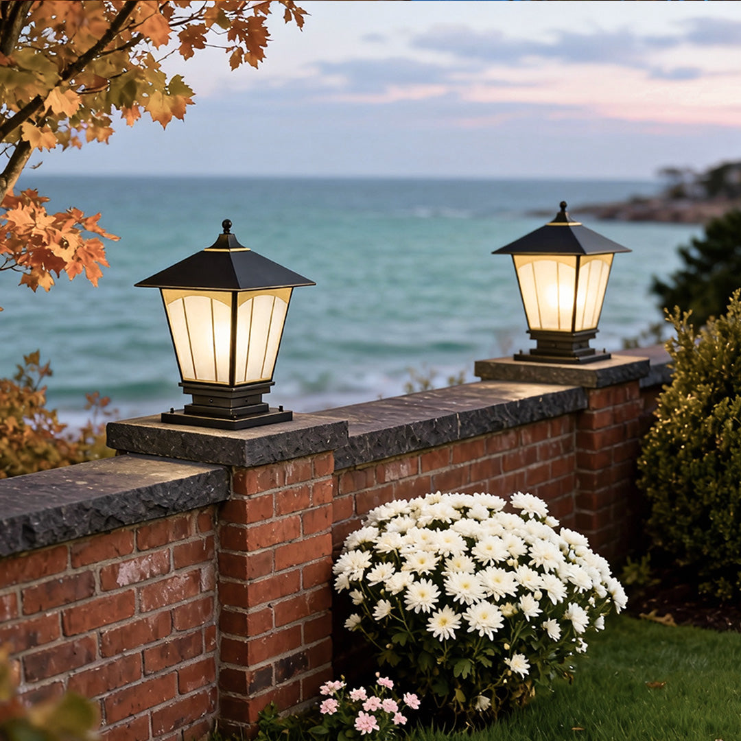 Pillar Lights for House Outdoor Fence Waterproof Light