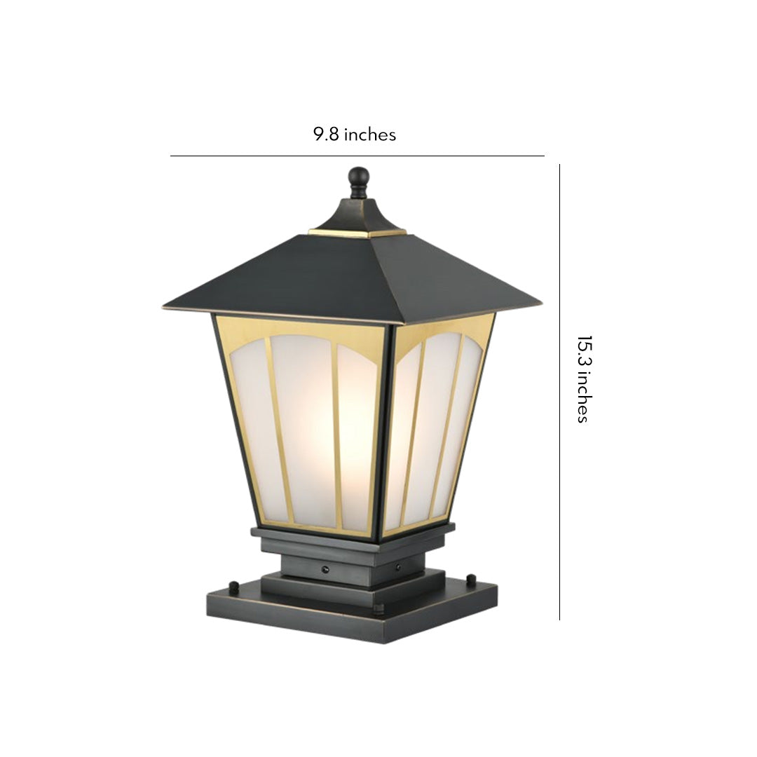 Pillar Lights for House Outdoor Fence Waterproof Light