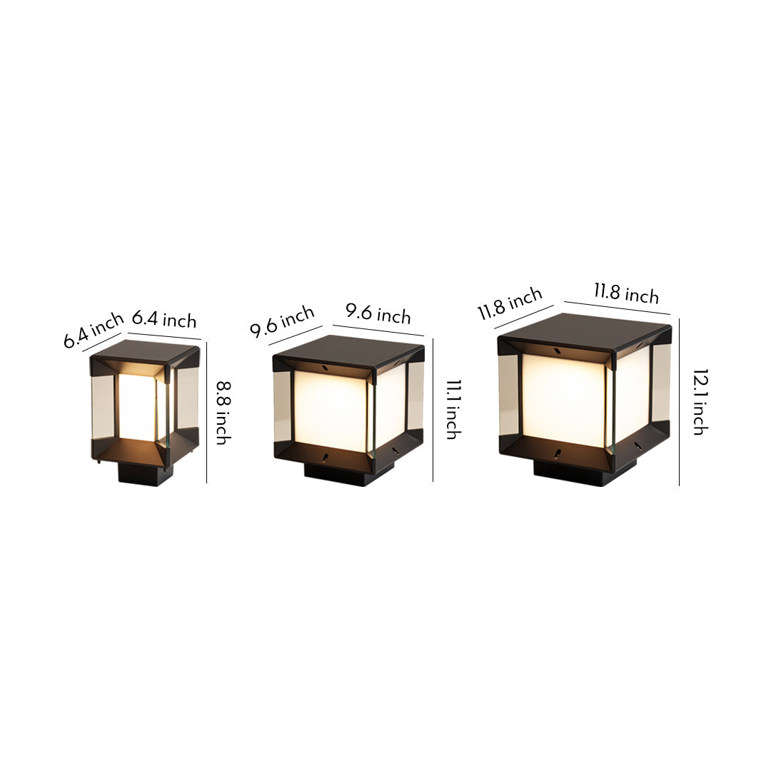 Pillar Lights Outdoor Modern Minimalist Waterproof Light