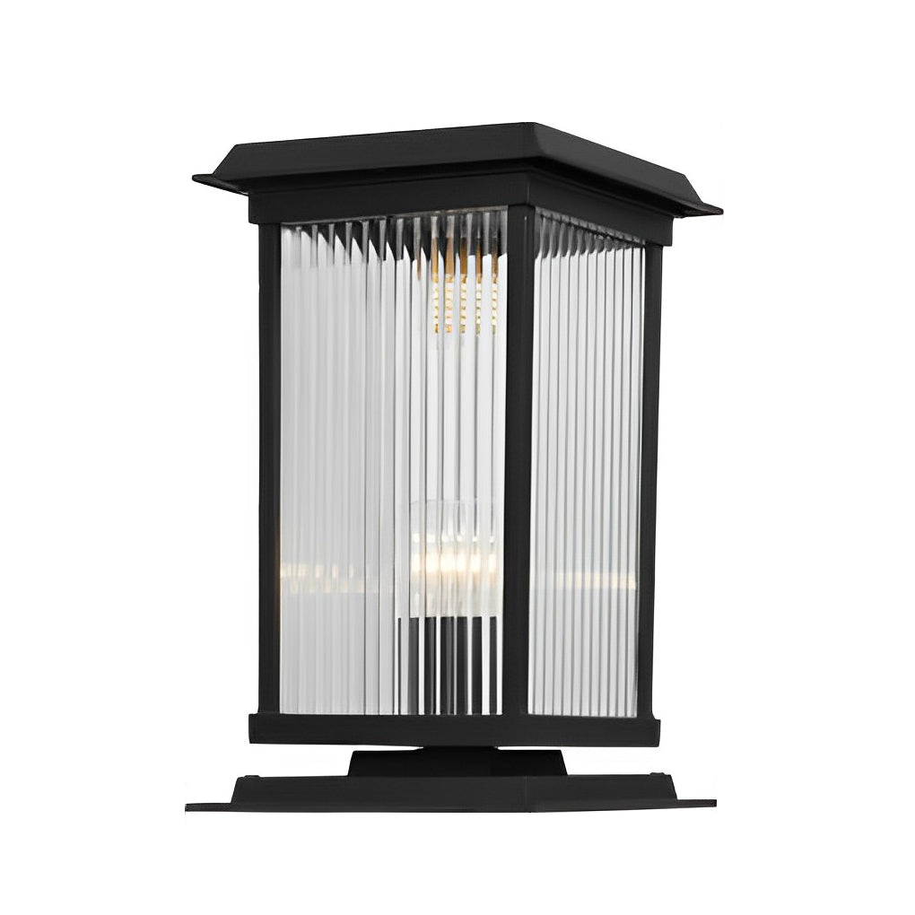 Pillar Solar Light Dual Power Supply Vintage LED Waterproof Light
