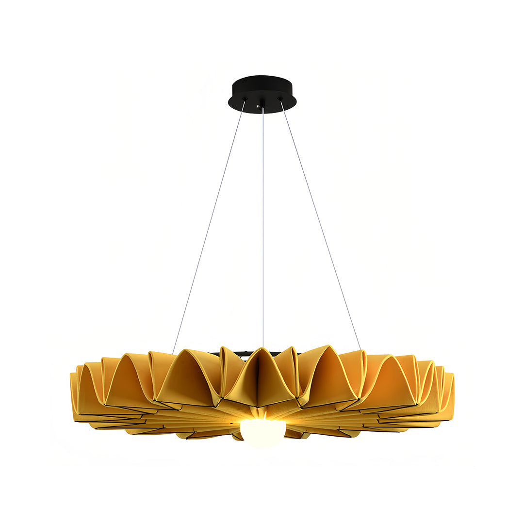 Cloth Chandelier Large Diameter Noise Reduction Felt Ceiling Lights