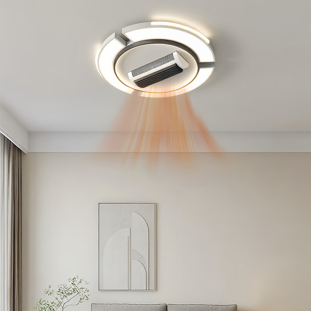 Bladeless Ceiling Fans With Light wide-spectrum LED Fan Lamp