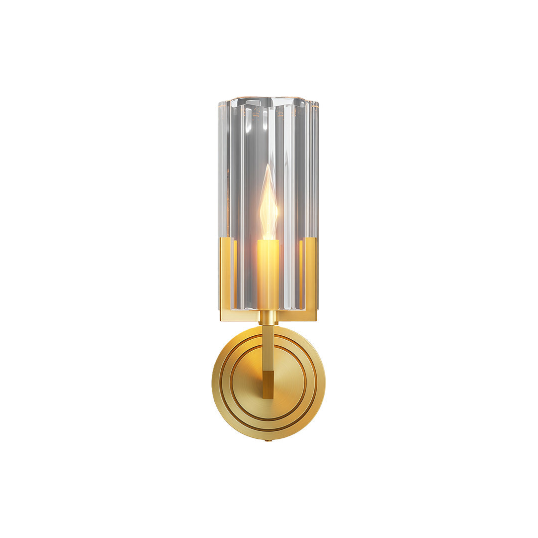 Decorative Wall Sconce Candle Minimalist Copper Lamp