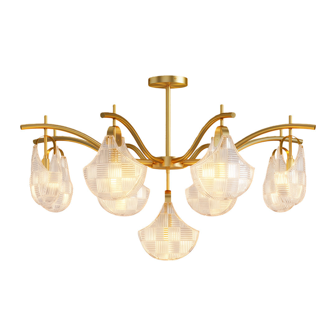Shell Chandelier Light Modern Luxury Creative Ceiling Light