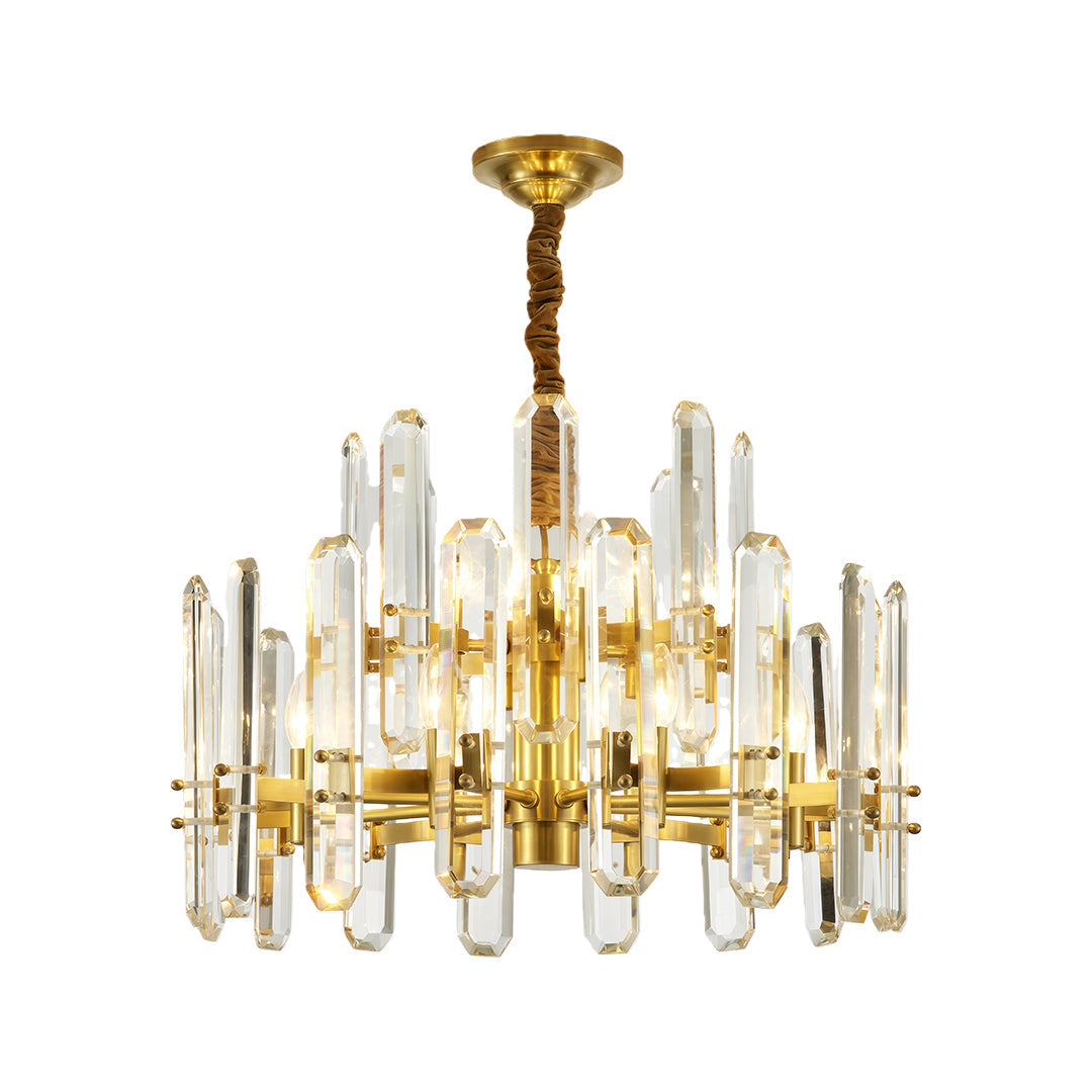 Chandelier Brass Modern Luxury Modern Glass Ceiling Light