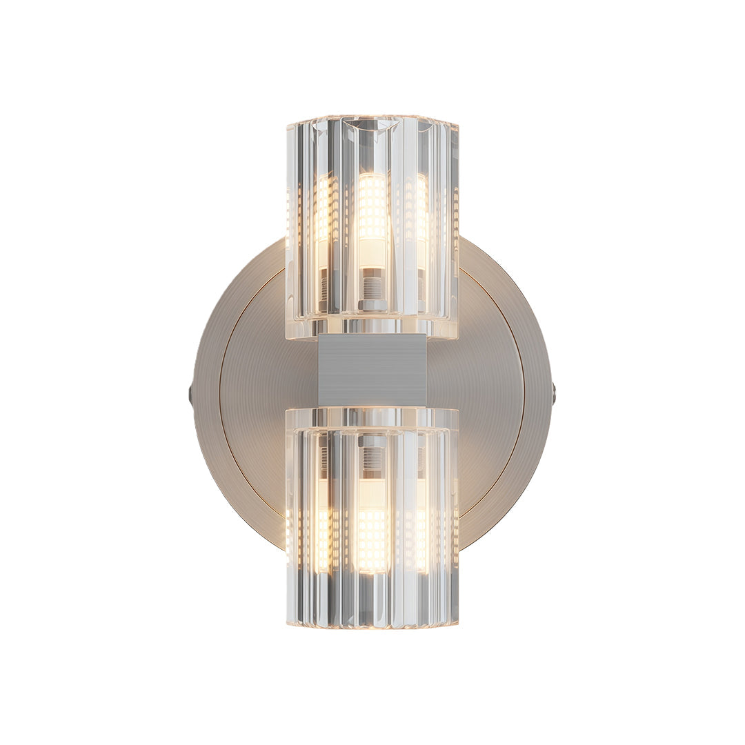 Crystal Wall Light Modern Luxury Metal Copper Lamp
