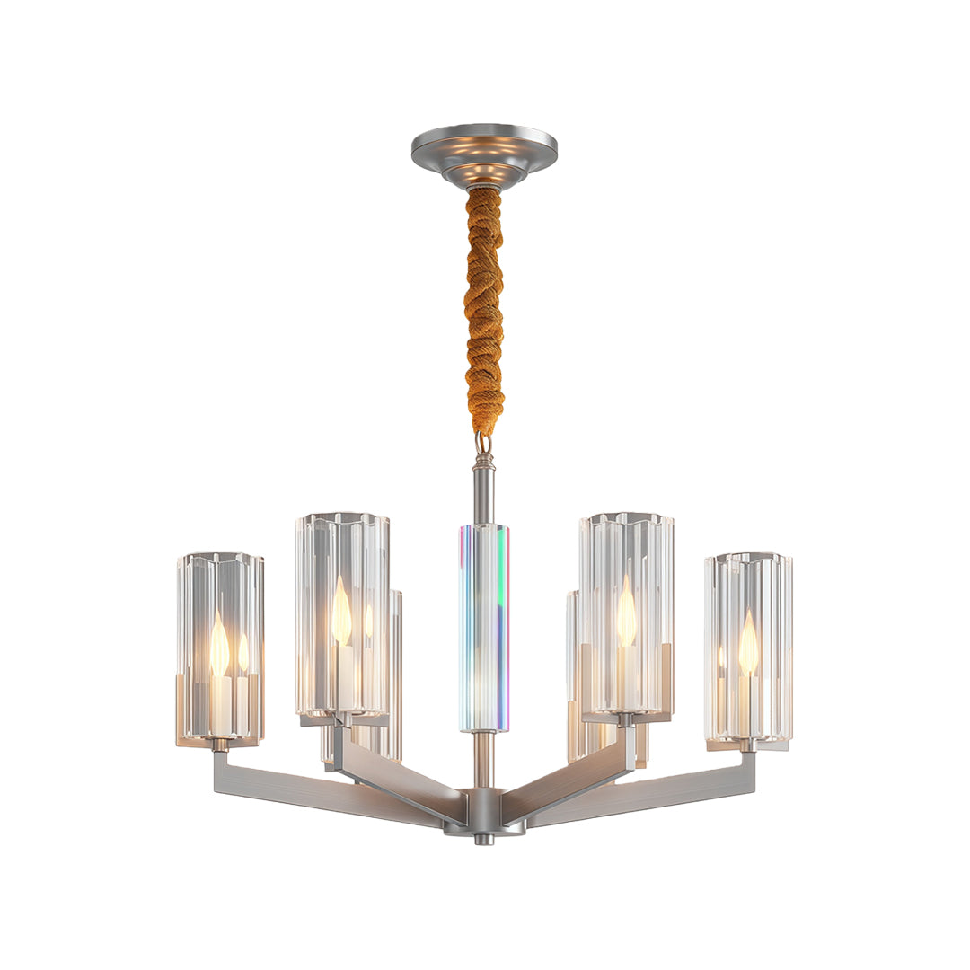 Candle Chandeliers American-Style Luxury Ceiling Light