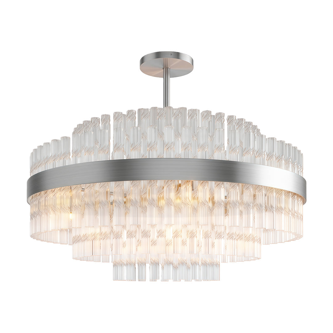 Industrial Modern Chandelier Full Copper Luxury Ceiling Light