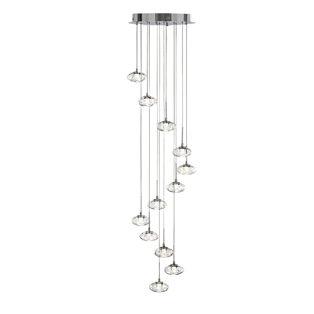Chandelier For Tall Ceilings Italian Minimalist