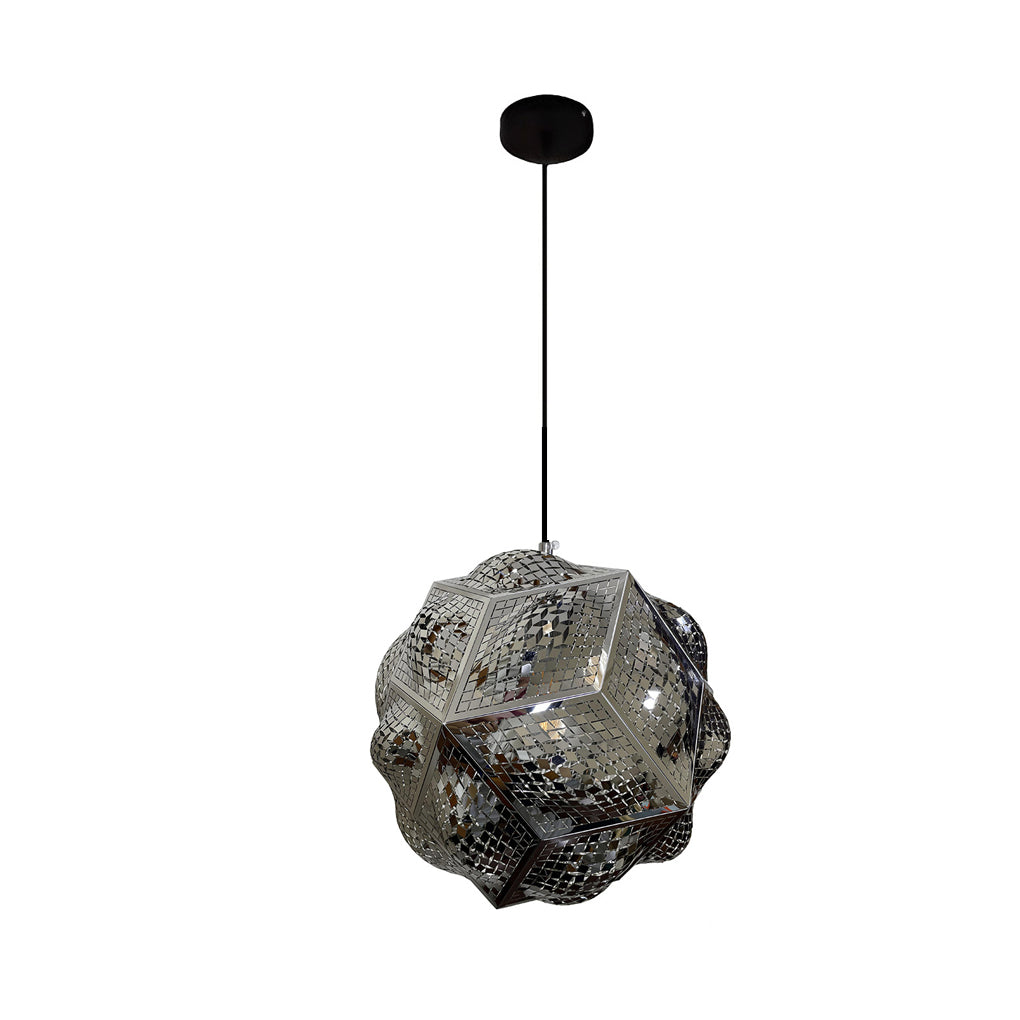 Polyhedron Pendant Light Modern Irregular Sphere Ceiling Light