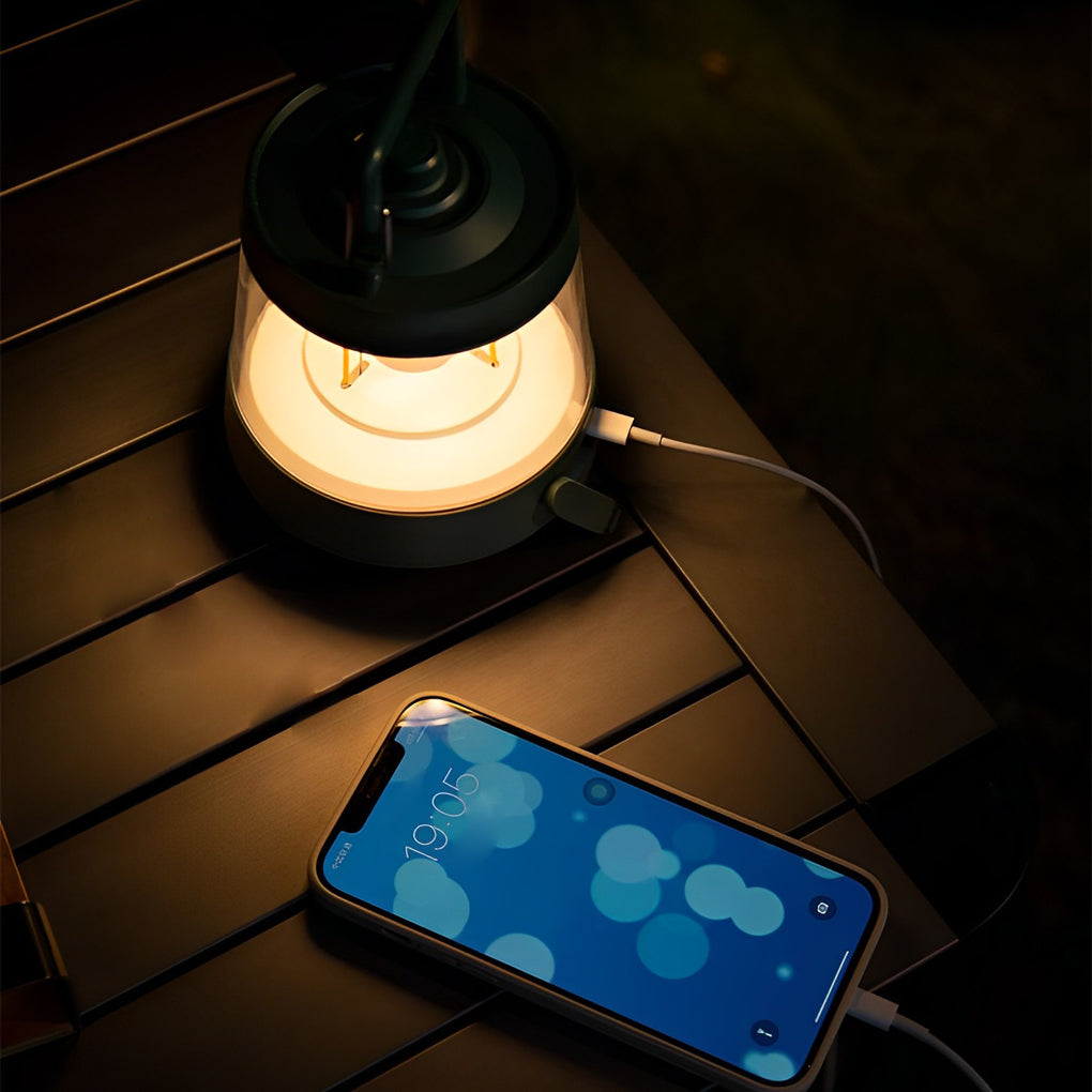 Portable Rechargeable LED Lamp USB Modern Camping Light